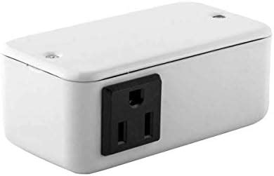 how to access junction box behind cabinets|bazz ujnctbx1 junction box white.